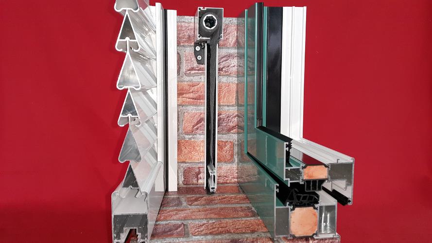 JVS Montaj obloane la fata peretelui