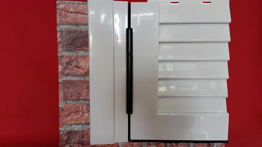 Oblon cu pervaz - sectiune exterior